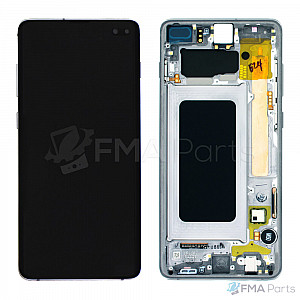 [Full OEM] Samsung Galaxy S10+ Plus G975F OLED Touch Screen Digitizer Assembly with Frame - Prism Black